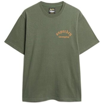 Superdry T-shirt Korte Mouw  T-shirt ample à motif tatouage dans le dos