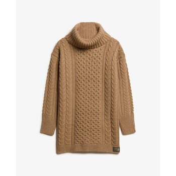 Superdry Jurk  Robe pull col roulé torsadée femme