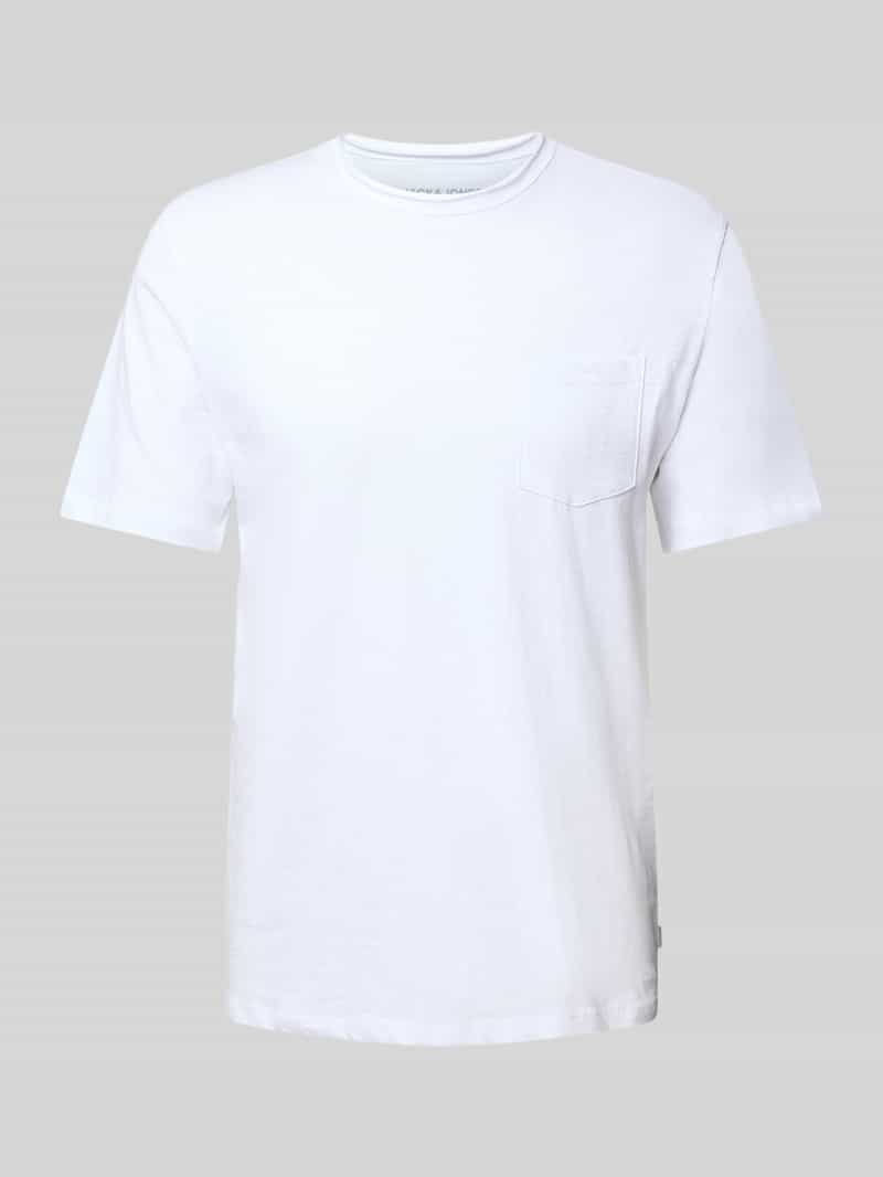 Jack & Jones T-shirt JJJAKE TAMPA POCKET TEE SS CREW NECK