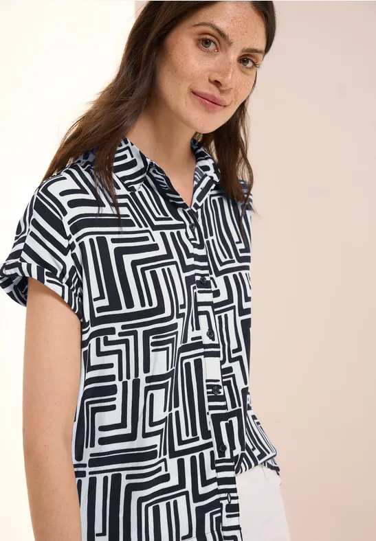 Cecil Blouse met korte mouwen