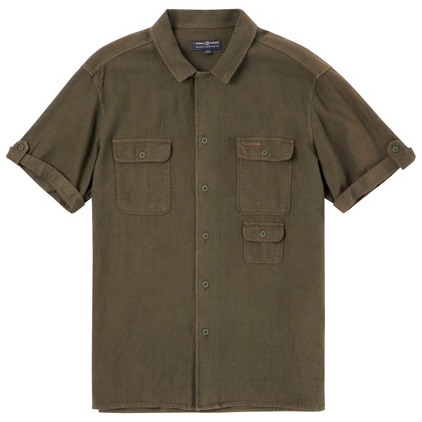 Amundsen Sports  Traveller's Linen S/S - Overhemd, bruin