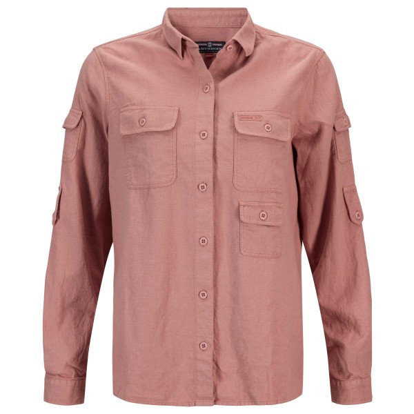 Amundsen Sports  Women's Traveller's Linen Shirt - Blouse, roze
