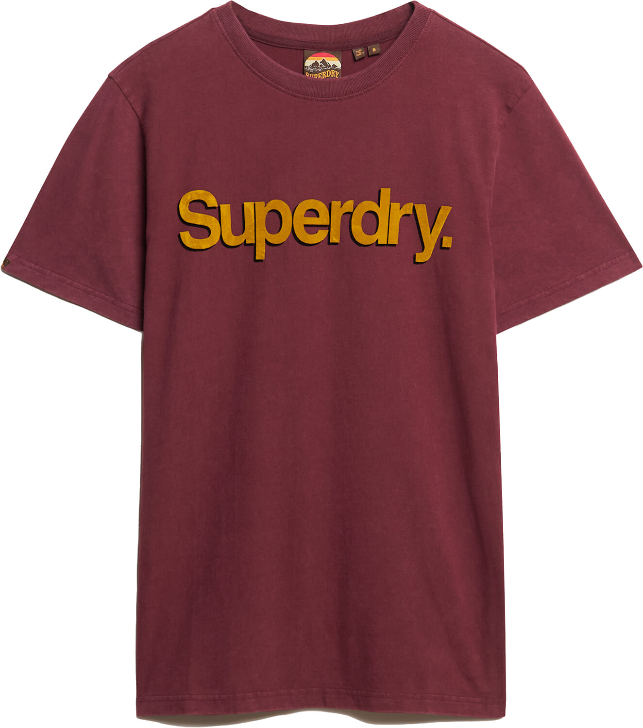 Superdry T-shirt Korte Mouw  T-shirt classique Core Logo Shadow
