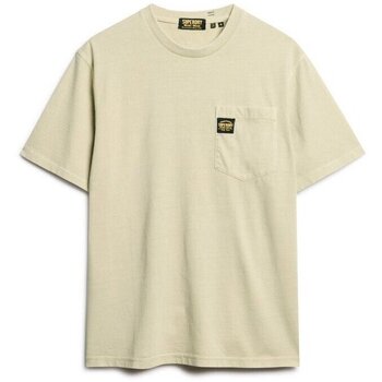 Superdry T-shirt Korte Mouw  T-shirt à poche et surpiqûre contrastée