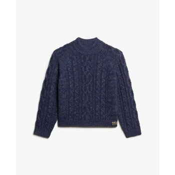 Superdry Trui  Pull col cheminée torsadé femme