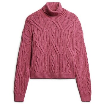 Superdry Trui  Pull polo en maille torsadée femme