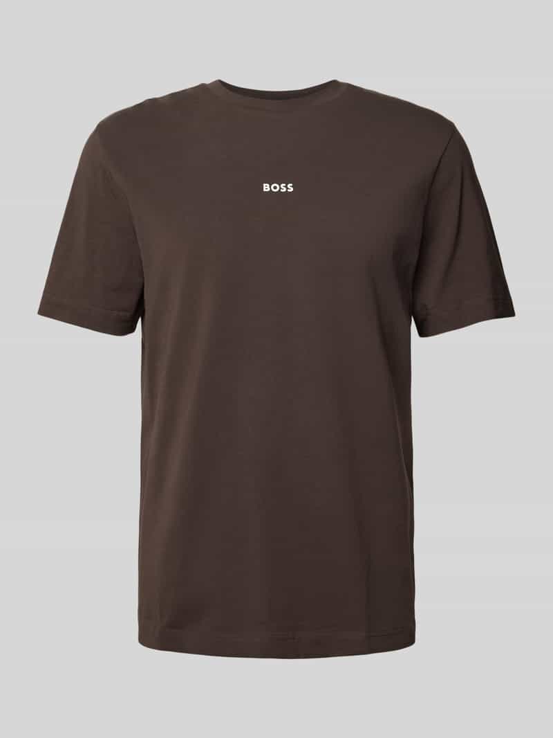 Boss Orange T-shirt TChup met een ronde hals