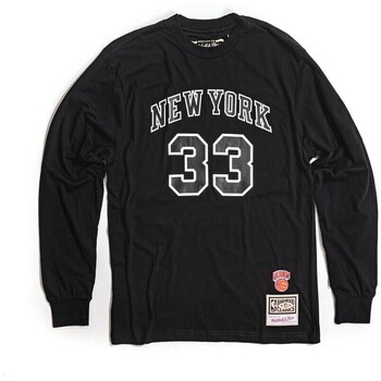 Mitchell And Ness T-shirt  T-shirt manche longue NBA New York Knicks Patrick Ewing
