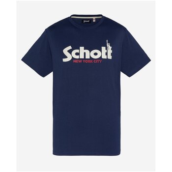 Schott T-shirt Korte Mouw  TSTROY