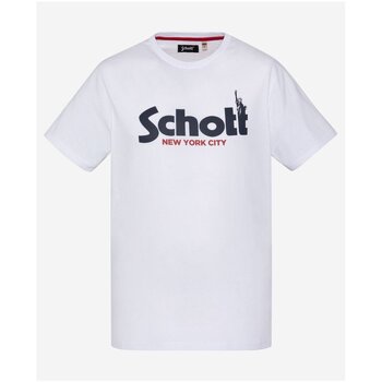 Schott T-shirt Korte Mouw  TSTROY