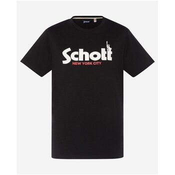 Schott T-shirt Korte Mouw  TSTROY