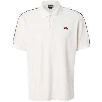 Ellesse T-shirt  Sinise Velour Polo Shirt Off White