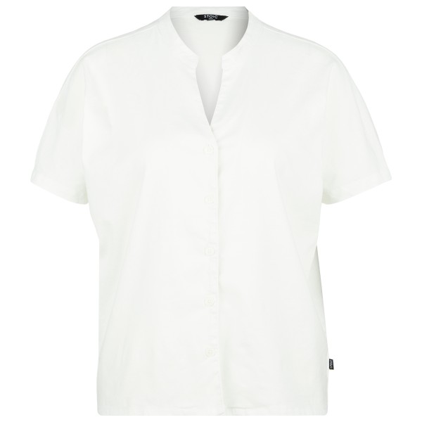 Stoic  Women's Hemp54 BjurholmSt. S/S Blouse - Blouse, wit