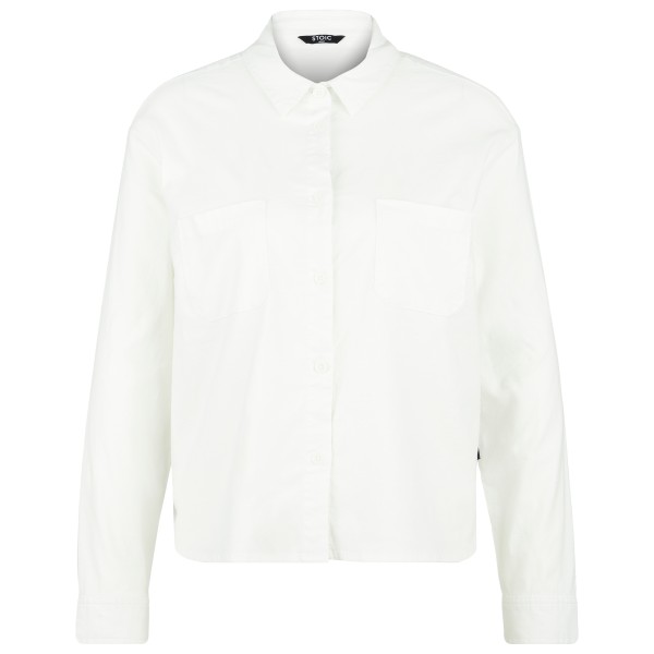 Stoic  Women's Hemp54 BjurholmSt. L/S Blouse - Blouse, wit