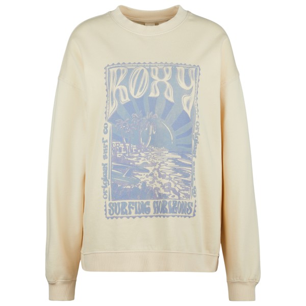 Roxy  Women's Lineup Oversized Crew - Trui, beige