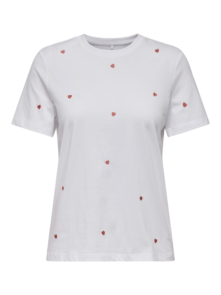 Only Shirt met korte mouwen ONLKETTY LIFE S/S O-NECK TOP JRS NOOS