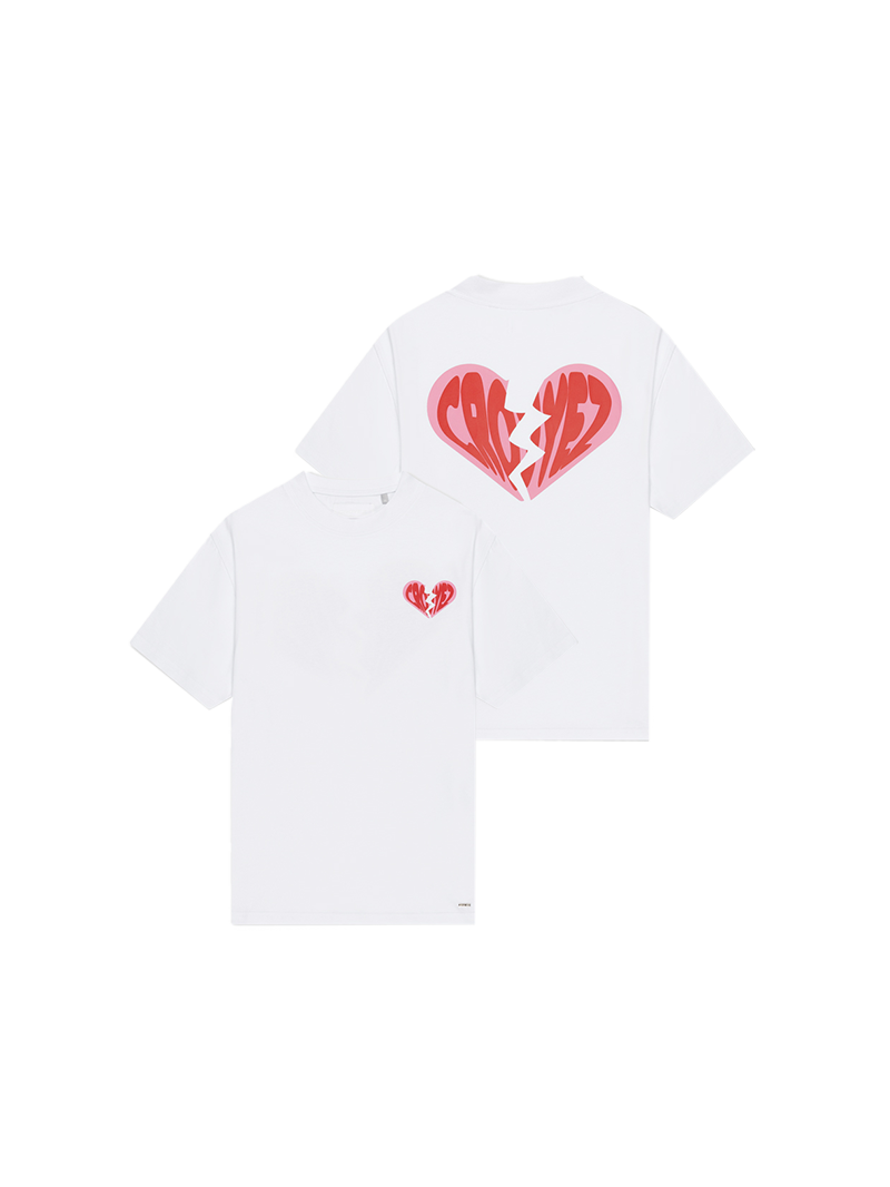 Croyez Homme Broken puffed heart t-shirt