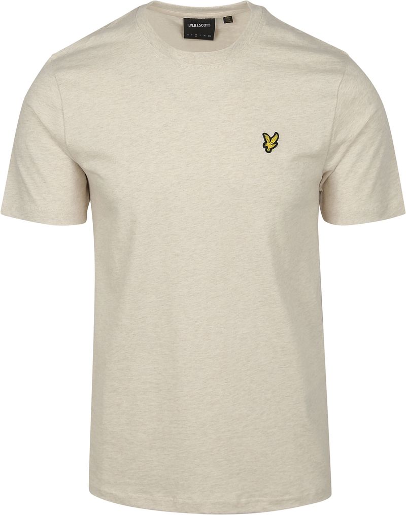 Lyle and Scott T-shirt Heather Ecru