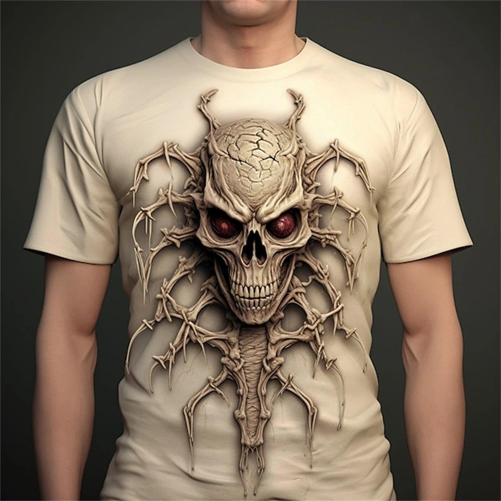Wengy 2 Grafische Spinnen Dagelijkse Ontwerper Retro Vintage Heren 3D Print T-shirt Tee Sport Outdoor Vakantie Uitgaan Halloween T-shirt S
