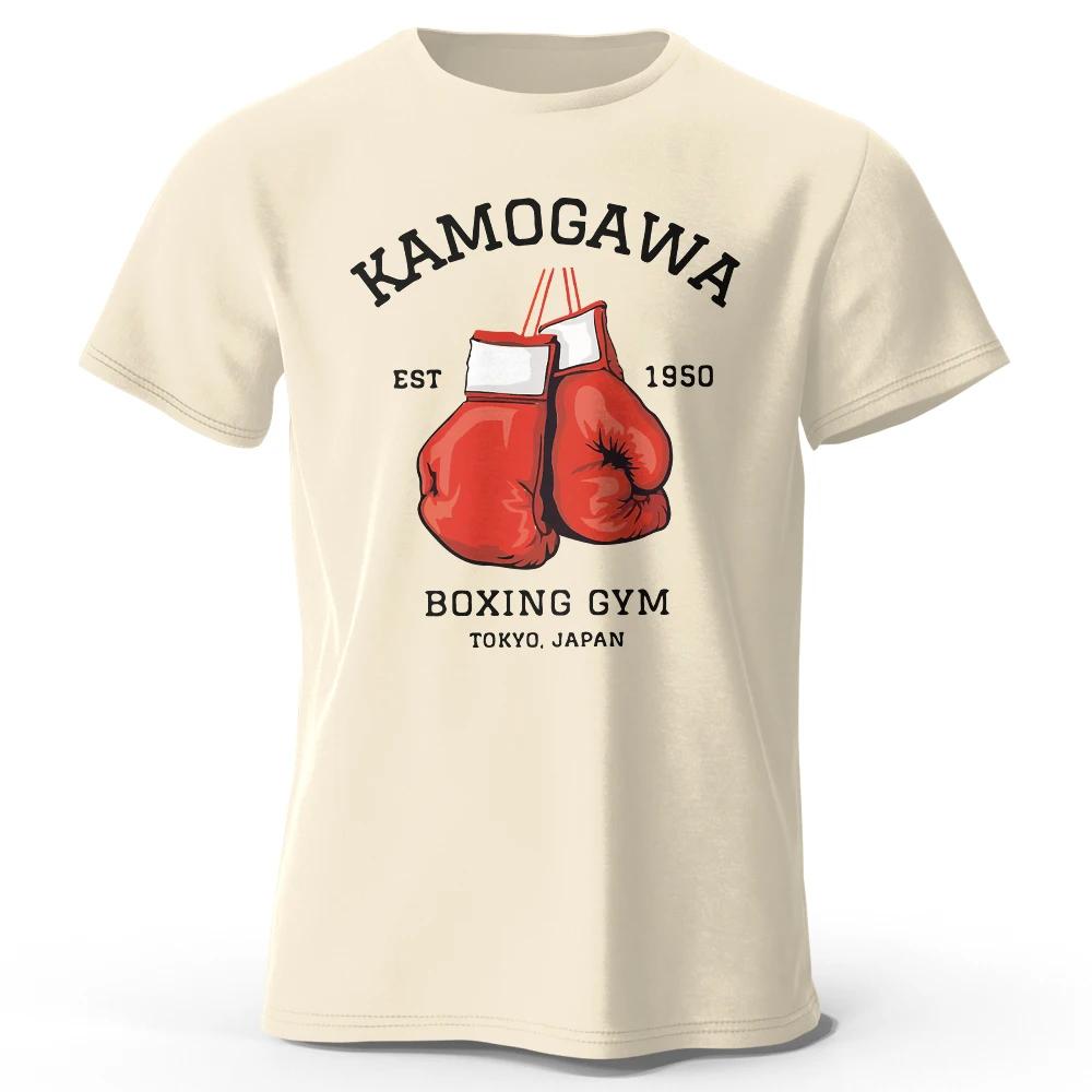 Enter Boutique Sports Clothing Collection KBG Hajime No Ippo bedrukt puur katoenen vintage GYM heren T-shirt voor heren en dames XS