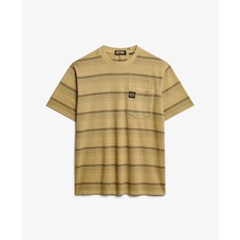Superdry T-shirt Korte Mouw  T-shirt Contrast Stripe Pocket