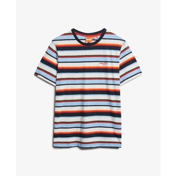 Superdry T-shirt Korte Mouw  T-shirt Essential Stripe