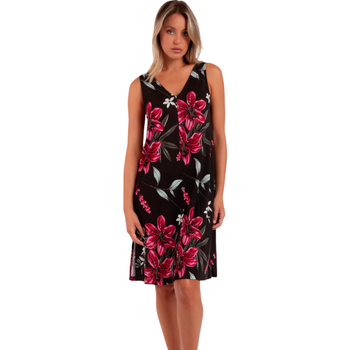 Admas Jurk  Mouwloze zomerjurk Brown Style