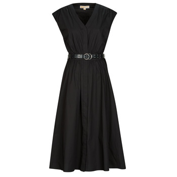 MICHAEL Michael Kors Lange Jurk  COTTON POPLIN MIDI DRS