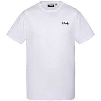 Schott T-shirt Korte Mouw  TSBRODED