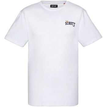 Schott T-shirt Korte Mouw  TSSTARLOGO