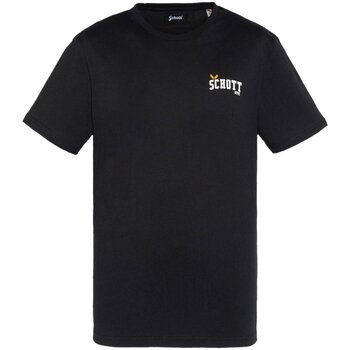 Schott T-shirt Korte Mouw  TSSTARLOGO