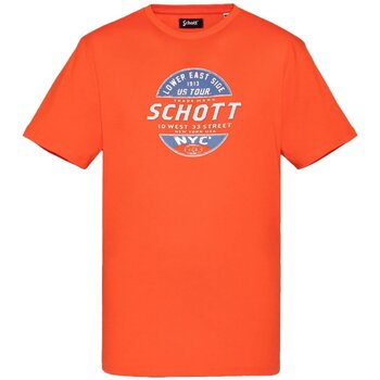 Schott T-shirt Korte Mouw  TSUSTOUR