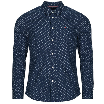 Tommy Hilfiger Overhemd Lange Mouw  FLEX POPLIN AOP SF SHIRT