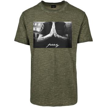 Mister tee T-shirt Korte Mouw  T-shirt Pray