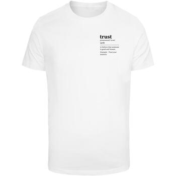 Mister tee T-shirt Korte Mouw  T-shirt Trust Definition