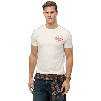 Superdry T-shirt Korte Mouw  T-shirt décontracté Vintage Logo Tokyo