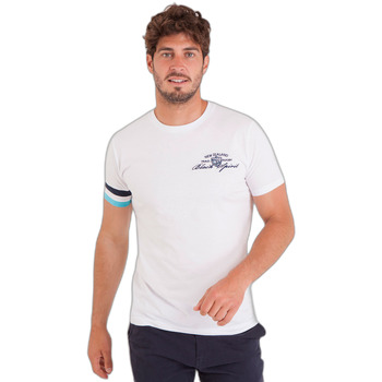 Camberabero T-shirt Korte Mouw  T-shirt à manche droite tricolore