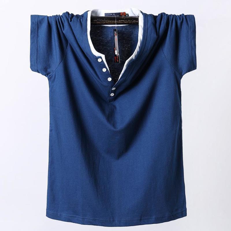 PCD16KL Zomer T-shirts met korte mouwen Heren Groot T-shirt Slim Fit Merk Katoen Casual Oversized Plus Size 2XL