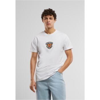 Mister tee T-shirt Korte Mouw  T-shirt Detroit Tiger Head Patch