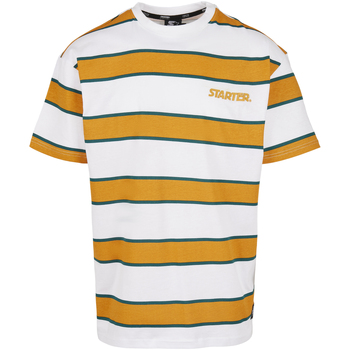 Urban Classics T-shirt Korte Mouw  T-shirt starter logo striped