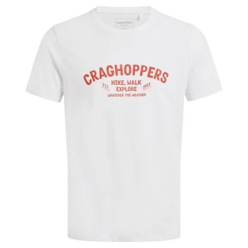 Craghoppers Mens Lucent Whatever The Weather Short-Sleeved T-Shirt M wit