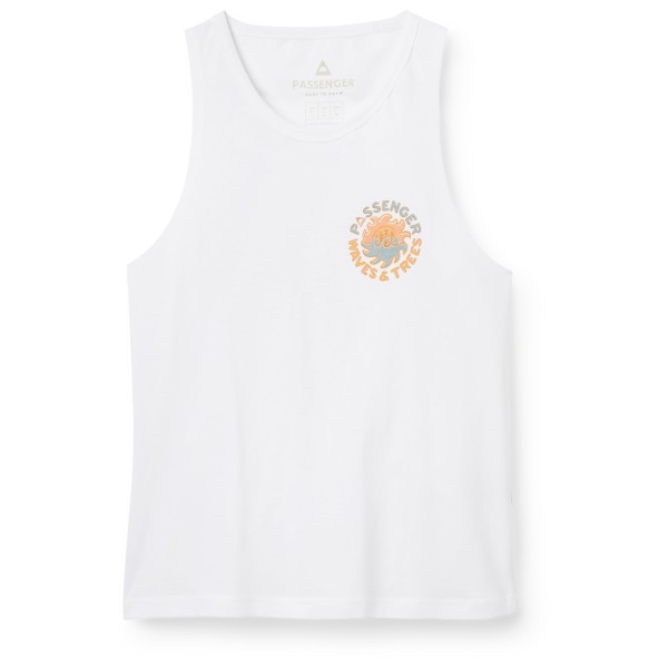Passenger  Women's Dune Recycled Cotton Vest - Top, wit