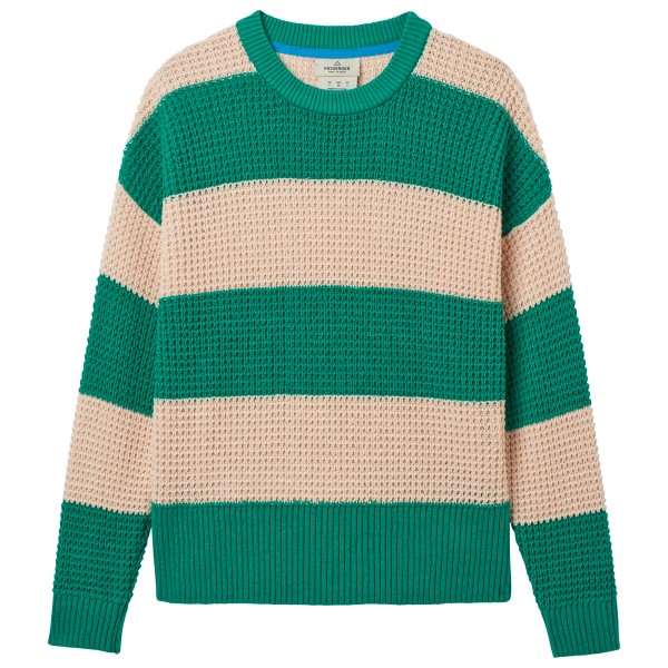 Passenger  Women's Reflection Stripey Jumper - Trui, groen