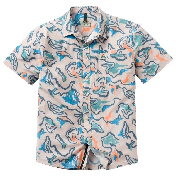 Passenger  Traveller S/S Stretch Shirt - Overhemd, grijs