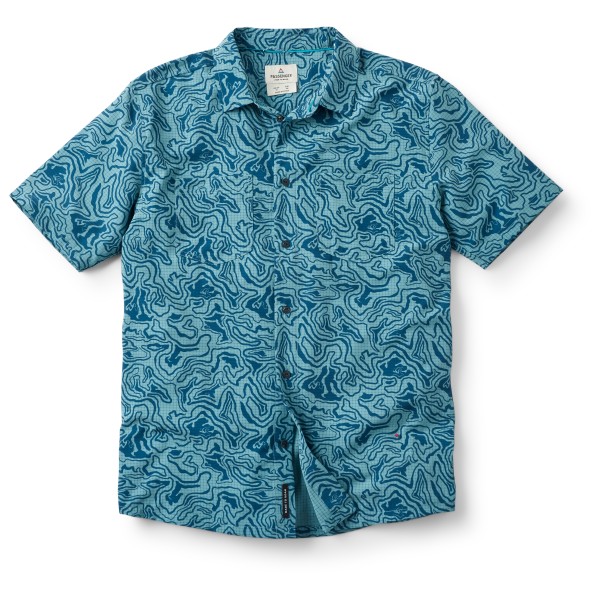 Passenger  365 Recycled Active Shirt - Overhemd, turkoois