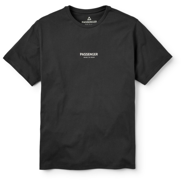 Passenger   Recycled Cotton T-Shirt - T-shirt, zwart