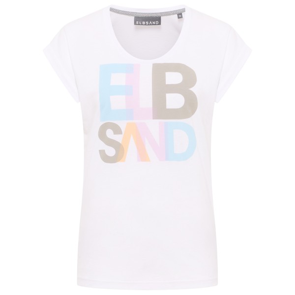 ELBSAND  Women's Eldis - T-shirt, wit
