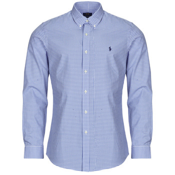 Polo Ralph Lauren Overhemd Lange Mouw  CHEMISE AJUSTEE SLIM FIT EN POPELINE UNIE