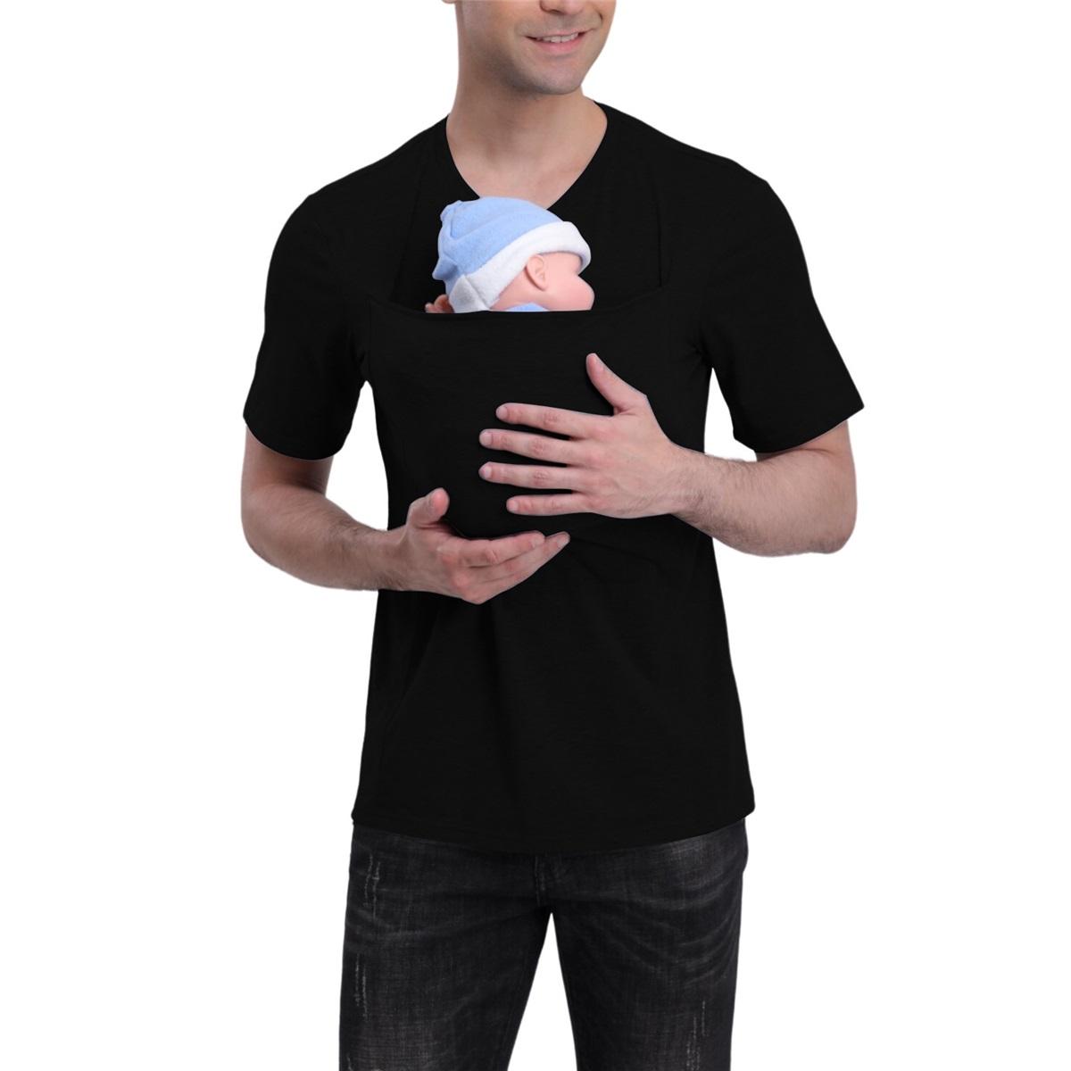 Wangpai0515 Hoogwaardig multifunctionele Kangaroo Daddy-kledingshirt voor heren, rustgevend 4XL legergroene kleur