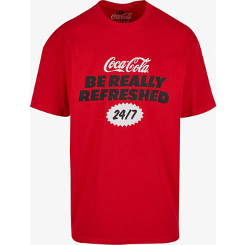 Merchcode T-shirt Korte Mouw  T-shirt oversize Coca Cola Refreshed